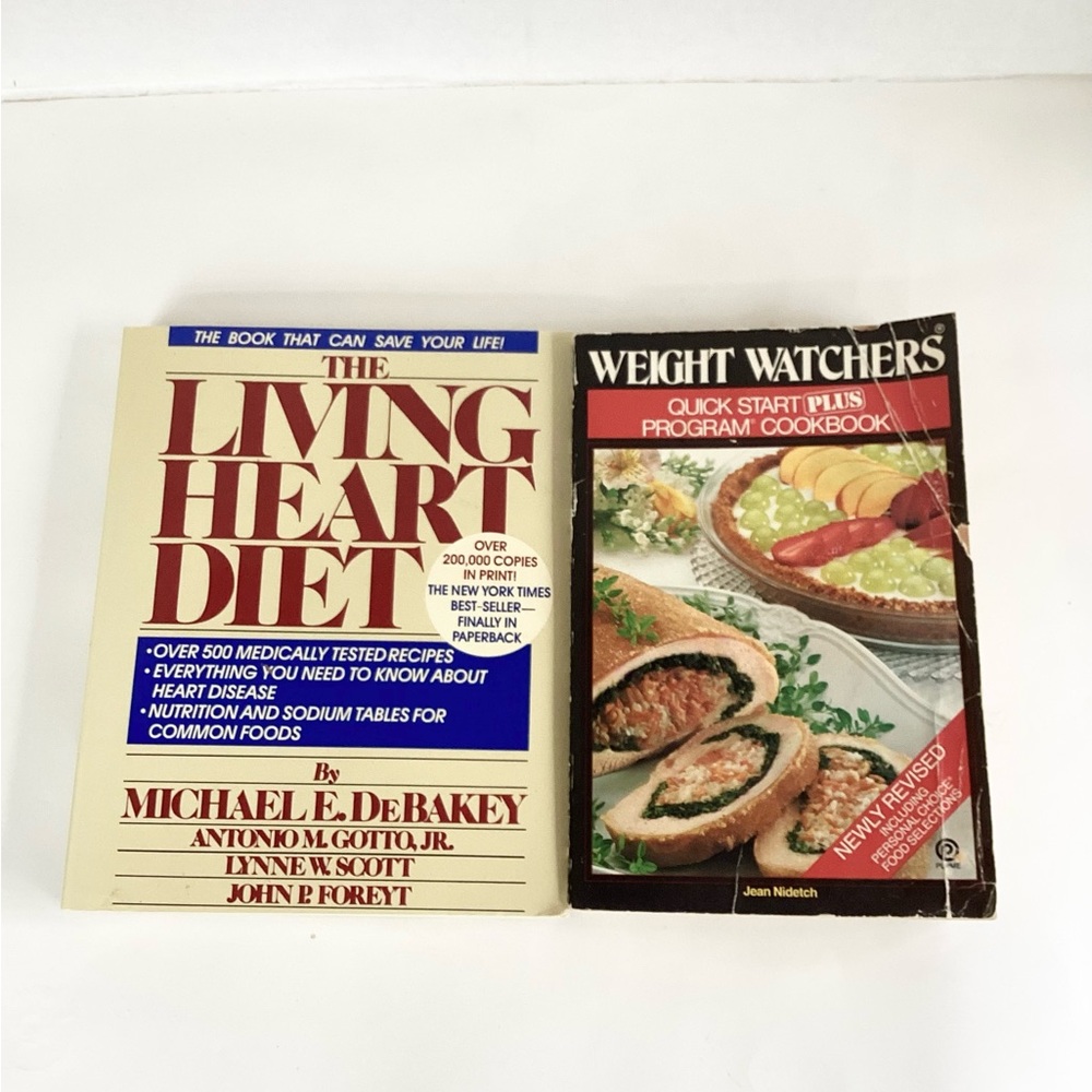 Books The Living Heart Diet Weight Watchers Vintage